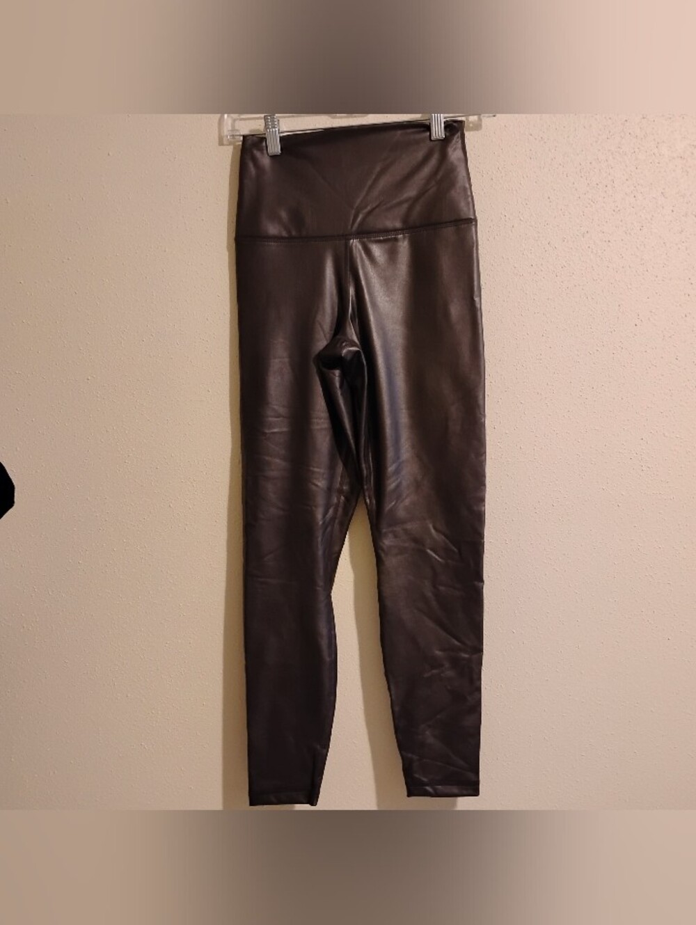 90 Degree By Reflex Gray Sliver Athletic Leggings
